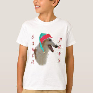 ボルゾイサンタポーズ Tシャツ