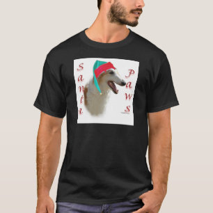 ボルゾイサンタポーズ Tシャツ