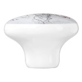 ボルゾイセラミックプル セラミックノブ (側面)