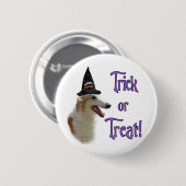 ボルゾイトリック 缶バッジ (正面&裏面)