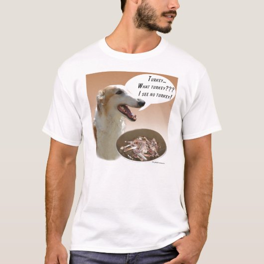 ボルゾイトルコ Tシャツ (正面)