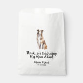 ボルゾイドッグペットカクテル結婚ズ フェイバーバッグ (正面)