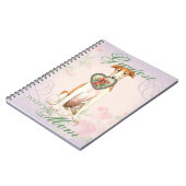 ボルゾイハートママ ノートブック (左側)