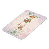 ボルゾイハートママ マグネット (左側)