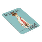 ボルゾイパパ マグネット (右側)