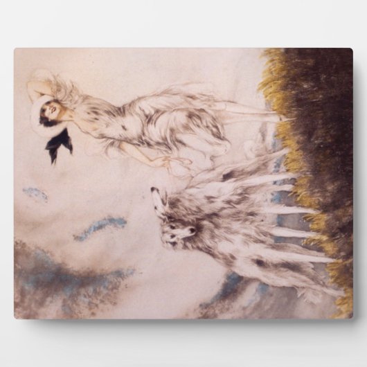 ボルゾイフィールド フォトプラーク (正面)