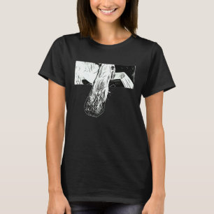 ボルゾイミームロングノーズ犬 Tシャツ