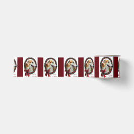ボルゾイメリークリスマス グログランリボン