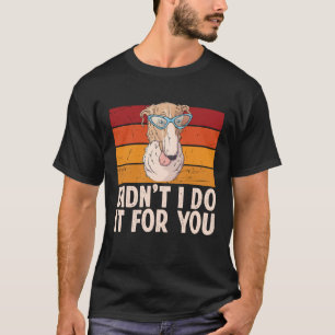 ボルゾイロングノーズ犬ミームディドン私はあなたのためにそれをする Tシャツ