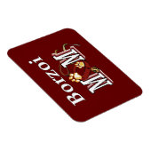 ボルゾイ犬のお母さん マグネット (右側)