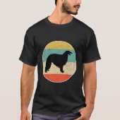 ボルゾイ犬 Tシャツ (正面)