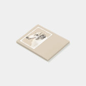 ボルゾイ絵画のオリジナルドッグアート ポストイット (アングル)