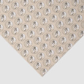 ボルゾイ絵画のオリジナルドッグアート 薄葉紙 (詳細)