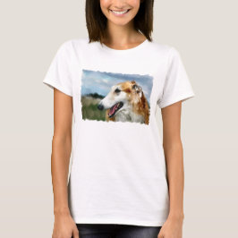 ボルゾイ・アート・ギフト Tシャツ