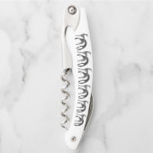 ボルゾイ・ハウンドの栓抜き ソムリエナイフ (正面)