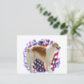 ボルゾイ・パトリオ ポストカード (スタンド正面)