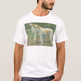 ボルゾイ(ロシアのなWolfhound) Tシャツ