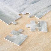 ボルゾイ-ロシアの雪の中のウルフハウンド犬 ジグソーパズル (側面)