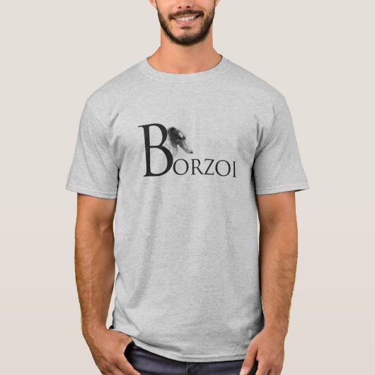 ボルゾイ Tシャツ (正面)