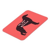 ボルゾイBFF マグネット (左側)