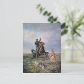 ボルゾワの猟師， 1872 ポストカード (スタンド正面)