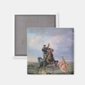 ボルゾワの猟師， 1872 マグネット (正面/裏面)