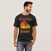 ボルダリングベアトリートメント大きい石 Tシャツ (正面フル)