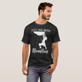 ボルダリング あと一つの山へ ハイカー Tシャツ (正面フル)