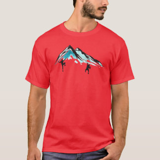 ボルダリング ボルダーンフォールディング 人工 登山 スポーツ ギフト Tシャツ