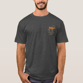 ボルダリング ヤギ (両面) Tシャツ