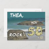 ボルダーズビーチ - 60歳の誕生日、おめでとう！あなたは最高！ - ポストカード (正面/裏面)