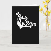 ボルダーリングボルデラー登山 カード (黄色い花)