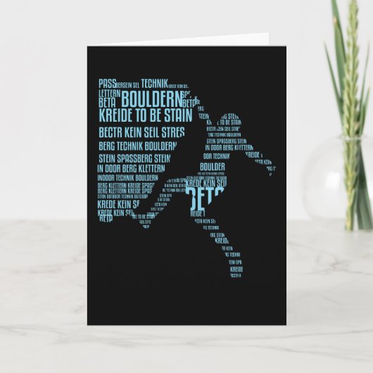 ボルダー カード (正面)