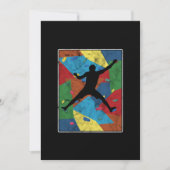 ボルダー ヴィンテージ クライミング スポーツ ギフト 招待状 (正面)