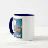 ボルチモアからの季節の挨拶 マグカップ (正面左)