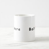 ボルチモアが好き コーヒーマグカップ (中央)