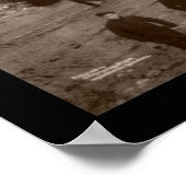 ボルチモアでの火災MD写真1904 ポスター (角)