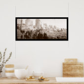 ボルチモアでの火災MD写真1904 ポスター (キッチン)