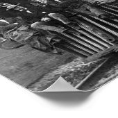 ボルチモアとオハイオ鉄道の機関車 ポスター (角)