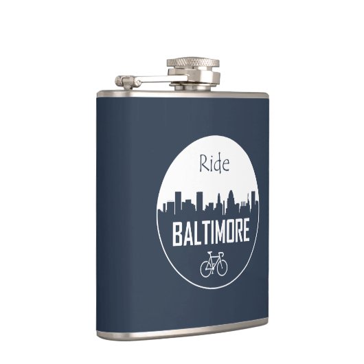 ボルチモアに乗る フラスク (右)