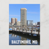 ボルチモアのインナーハーバー世界貿易センターの写真 ポストカード (正面)