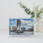 ボルチモアのインナーハーバー ポストカード (スタンド正面)