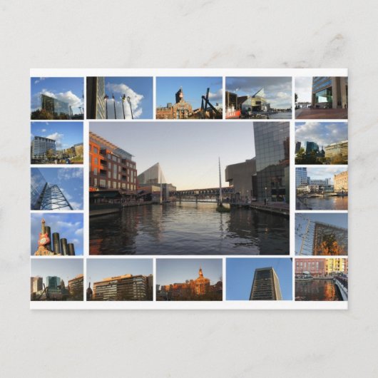 ボルチモアのシーン ポストカード (正面)