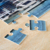 ボルチモアのスカイラインと港 ジグソーパズル (側面)