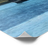 ボルチモアのスカイラインと港 ポスター (角)