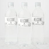 ボルチモアのスカイライン |ウェルカムメッセージ ペットボトルラベル (ボトル)