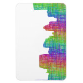 ボルチモアのスカイライン マグネット (縦)