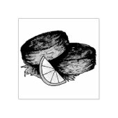 ボルチモアのメリーランドのカニのケーキクラッケーシーフード ラバースタンプ (インプリント)