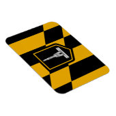 ボルチモアの旗を持つ柔軟なフォトマグネット マグネット (右側)