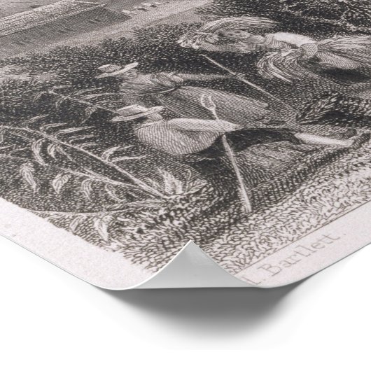 ボルチモアの景色 ポスター (角)